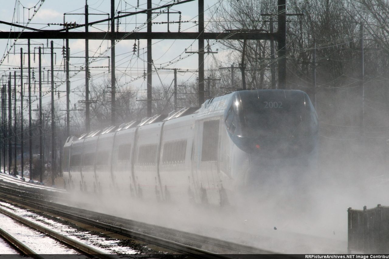 Southbound Acela